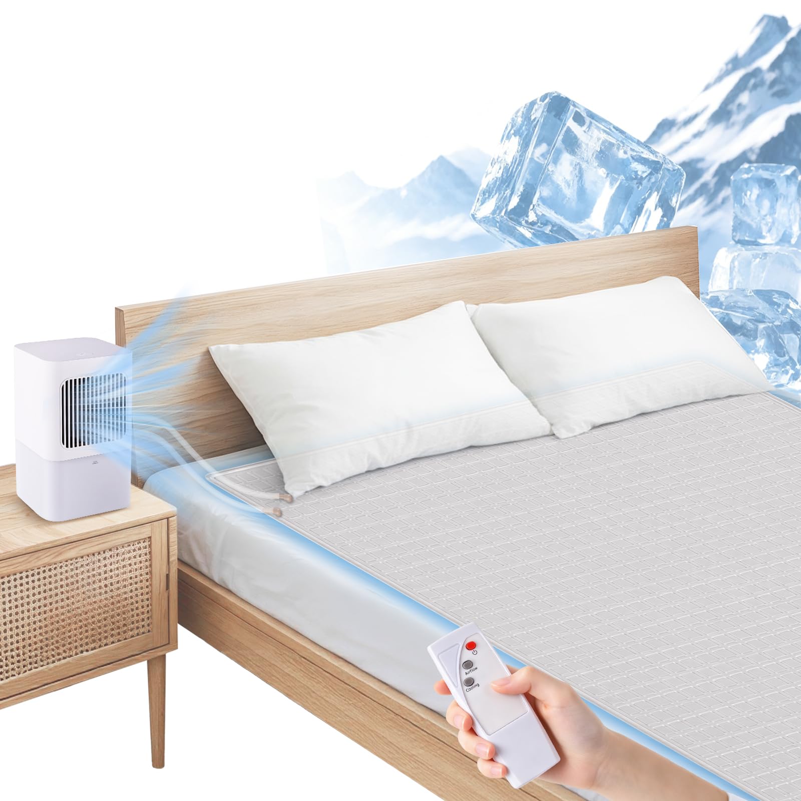 Amazon | BAOSHISHAN 電気冷却マット 水冷マット ひんやりマットレス